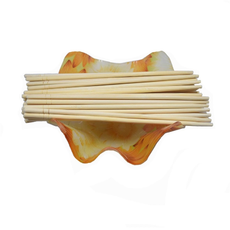 Round old Moso Bamboo Sushi Chopsticks for Barbecue