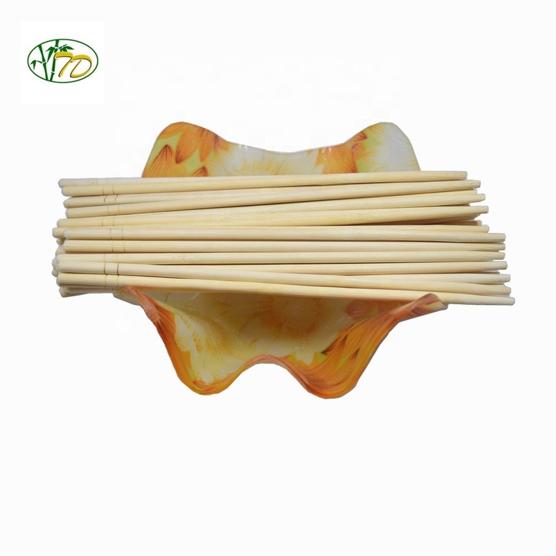 Eco-Friendly Disposable Bamboo Chopsticks 100prs/bag with 4.0-5.0mm Thickness and 180-230mm Length