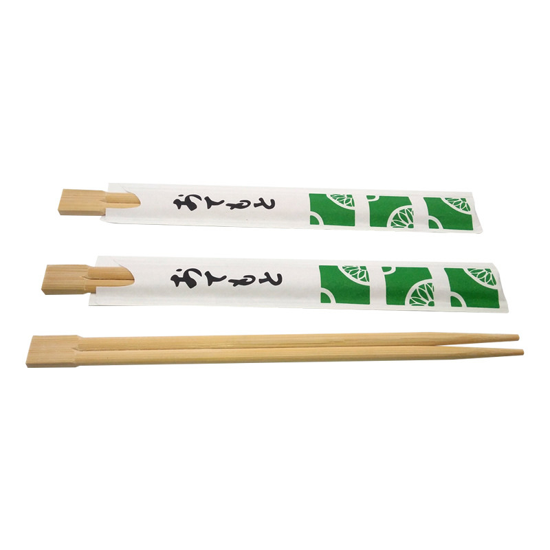 Sterilized Picnic Wooden Chopsticks Disposable , Custom Sleeve Korean Wooden Chopsticks